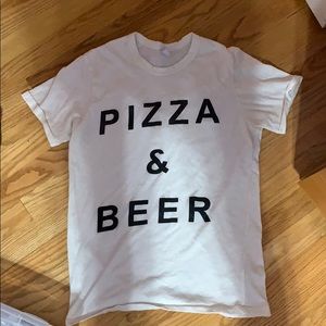 PIZZA & BEER TAILGATE SHIRT